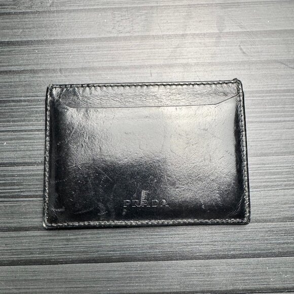 Prada Black Card Holder - Picture 1 of 5